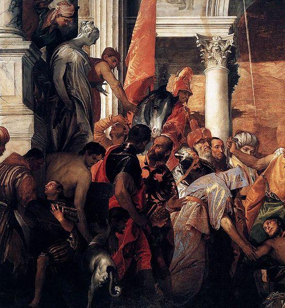 Paolo  Veronese Martyrdom of Saint Sebastian oil painting image